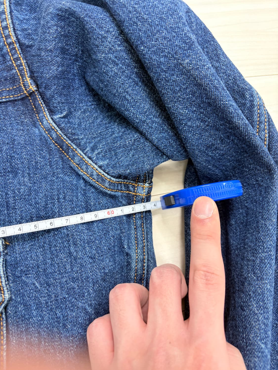 데밀 LOT.062 다크 인디고 데님 자켓 상품이미지6