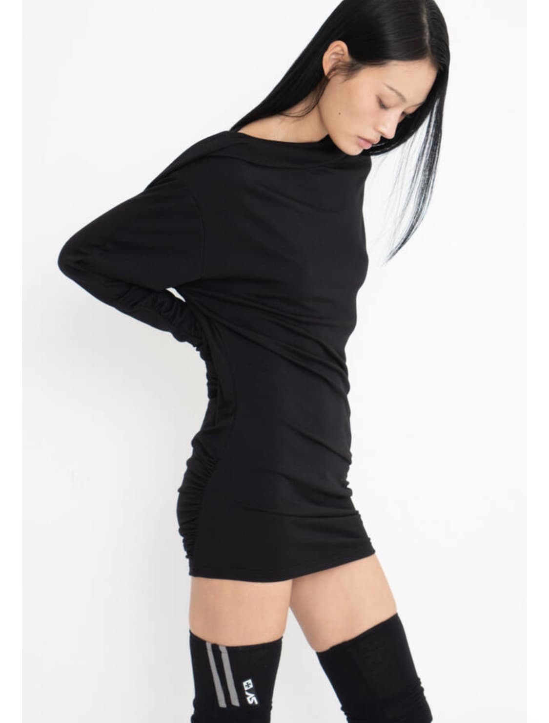 2000 아카이브스 켄달 드레이프 블랙 상품이미지2