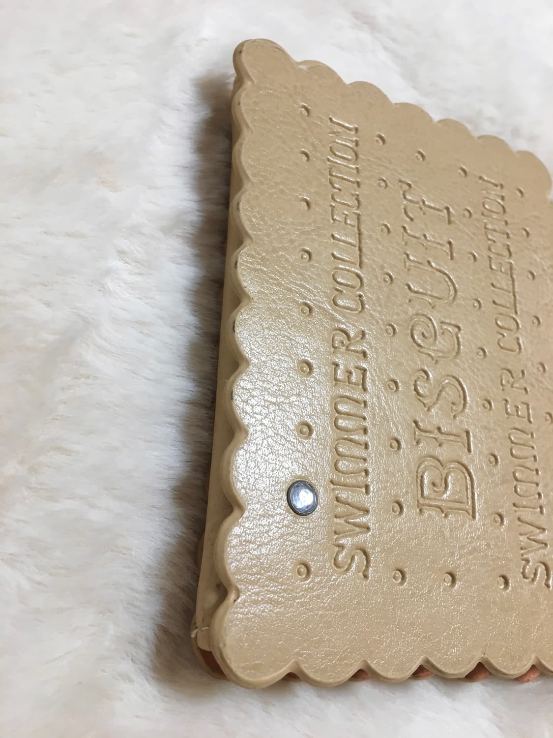 SWIMMER 스위머 라떼갸루 비스킷 지갑 파우치 상품이미지3