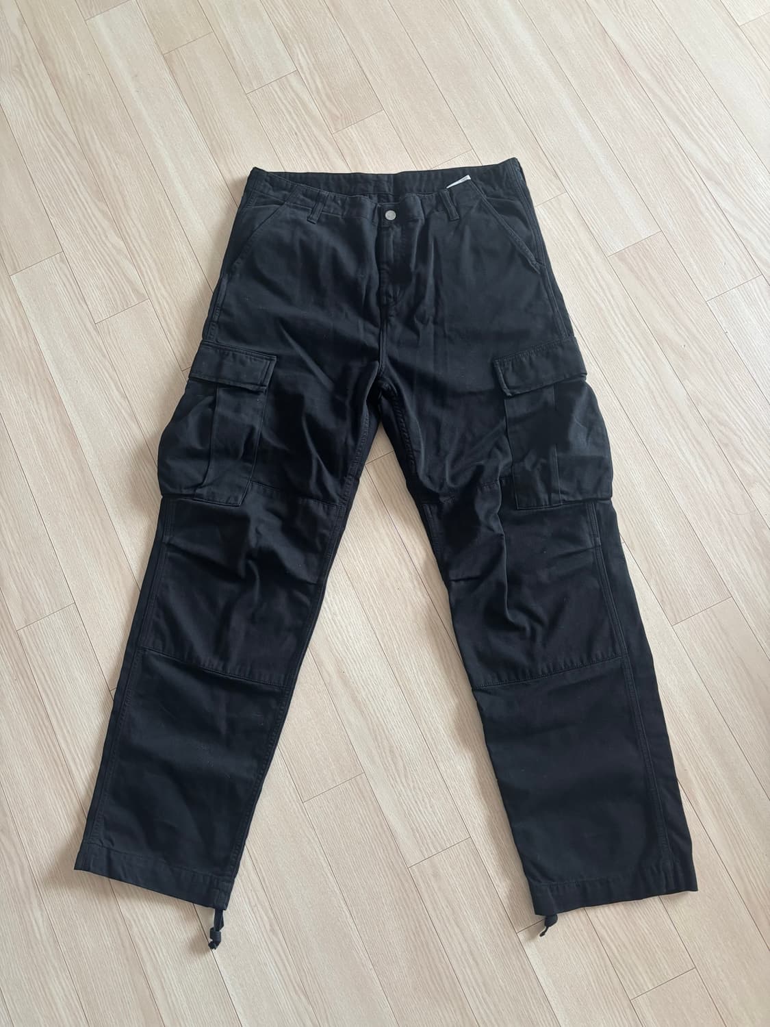 칼하트 레귤러 카고팬츠 블랙 상품이미지2