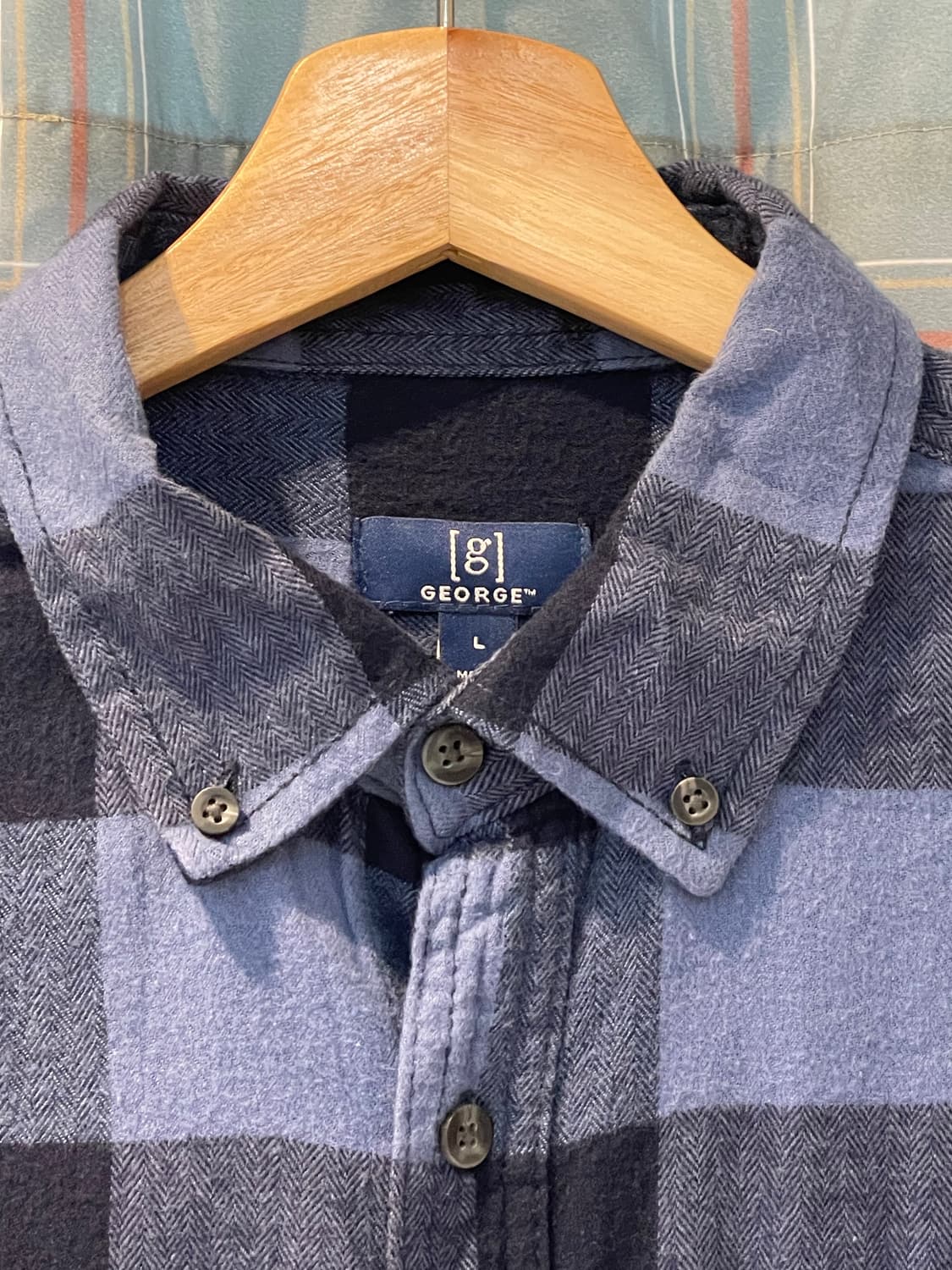 일본빈티지 워크포켓셔츠 (L) 상품이미지3