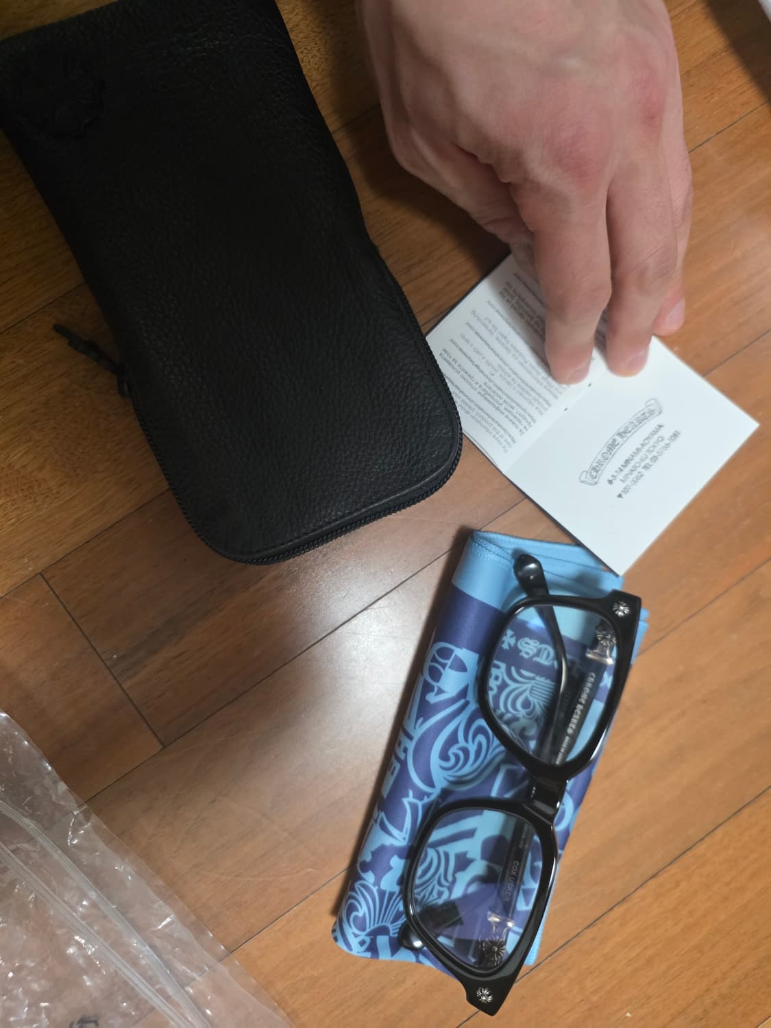 크롬하츠 콕스어커 블랙 실버 (도쿄 25년 4월 구매) 상품이미지1