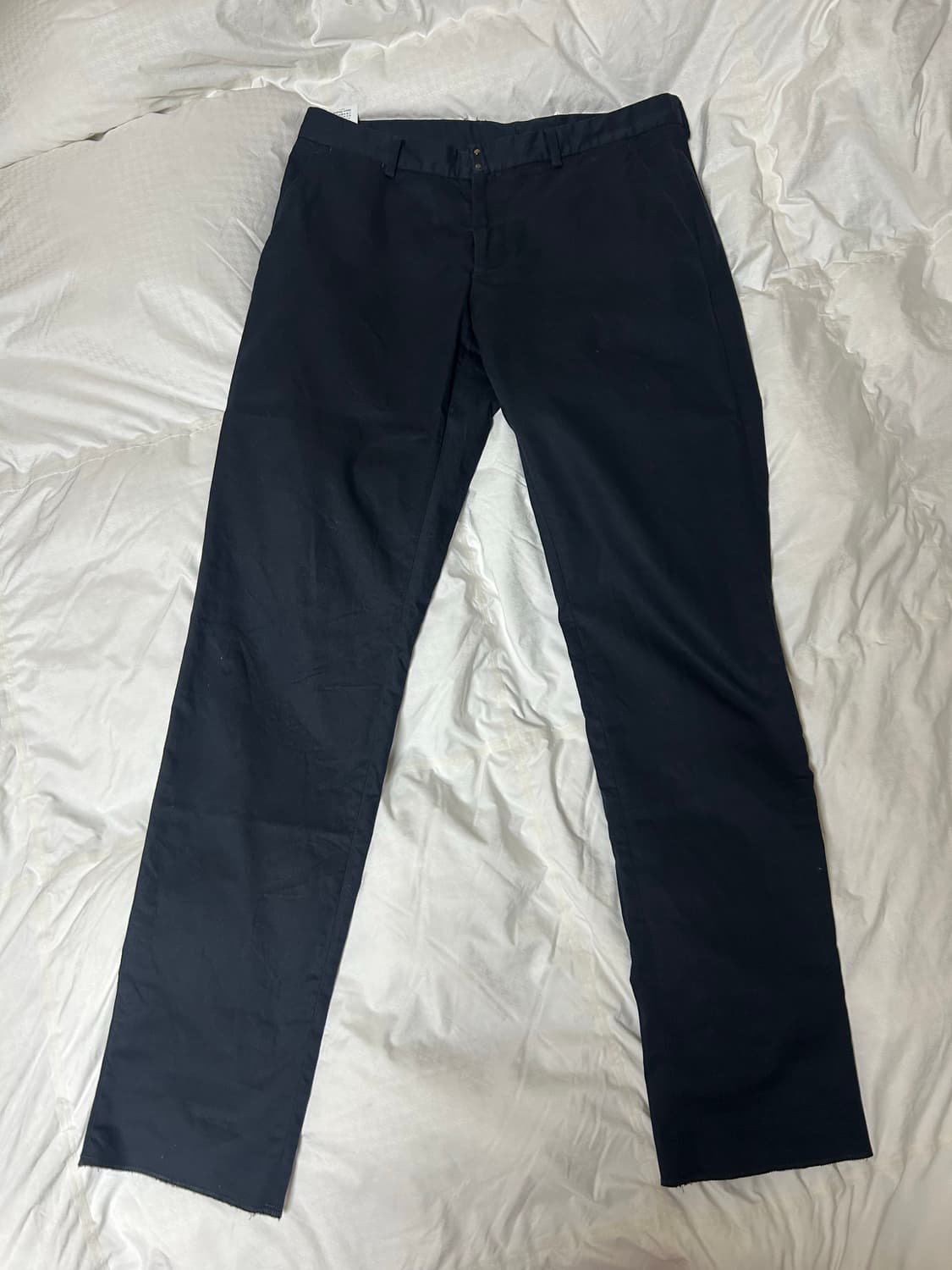 maison margiela 16ss cut-off pants black 상품이미지3