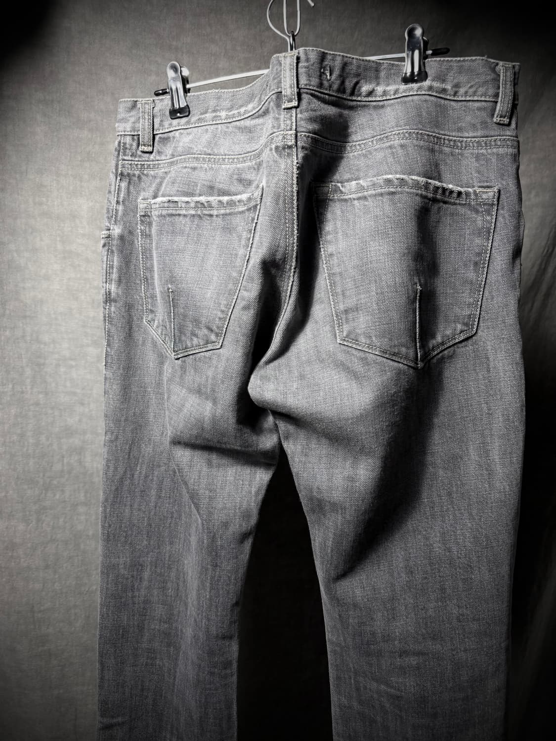Poeme Bohemien Washed Distressed Denim 상품이미지7