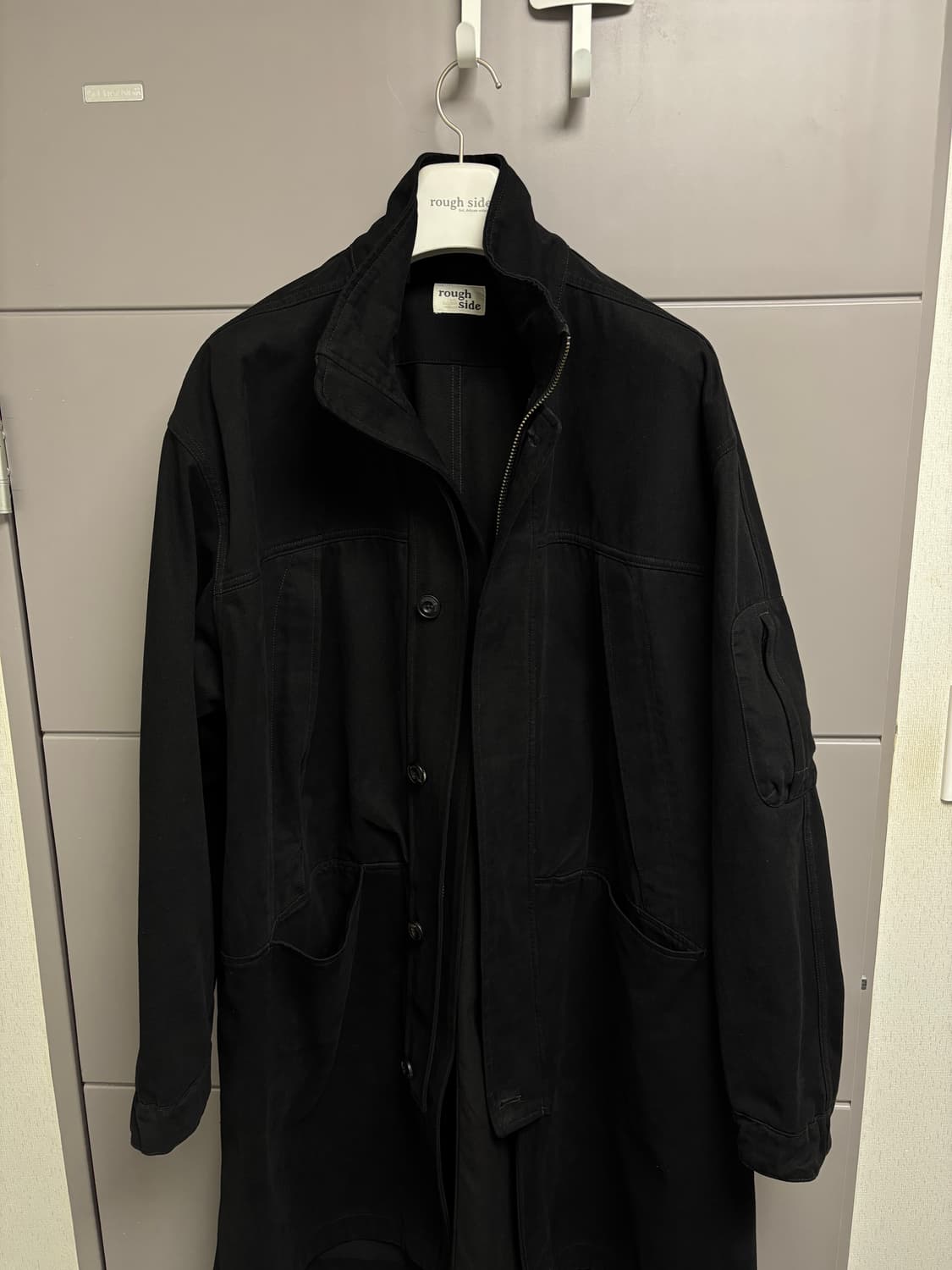 [2] 새상품 러프사이드 듄파카 블랙 상품이미지2