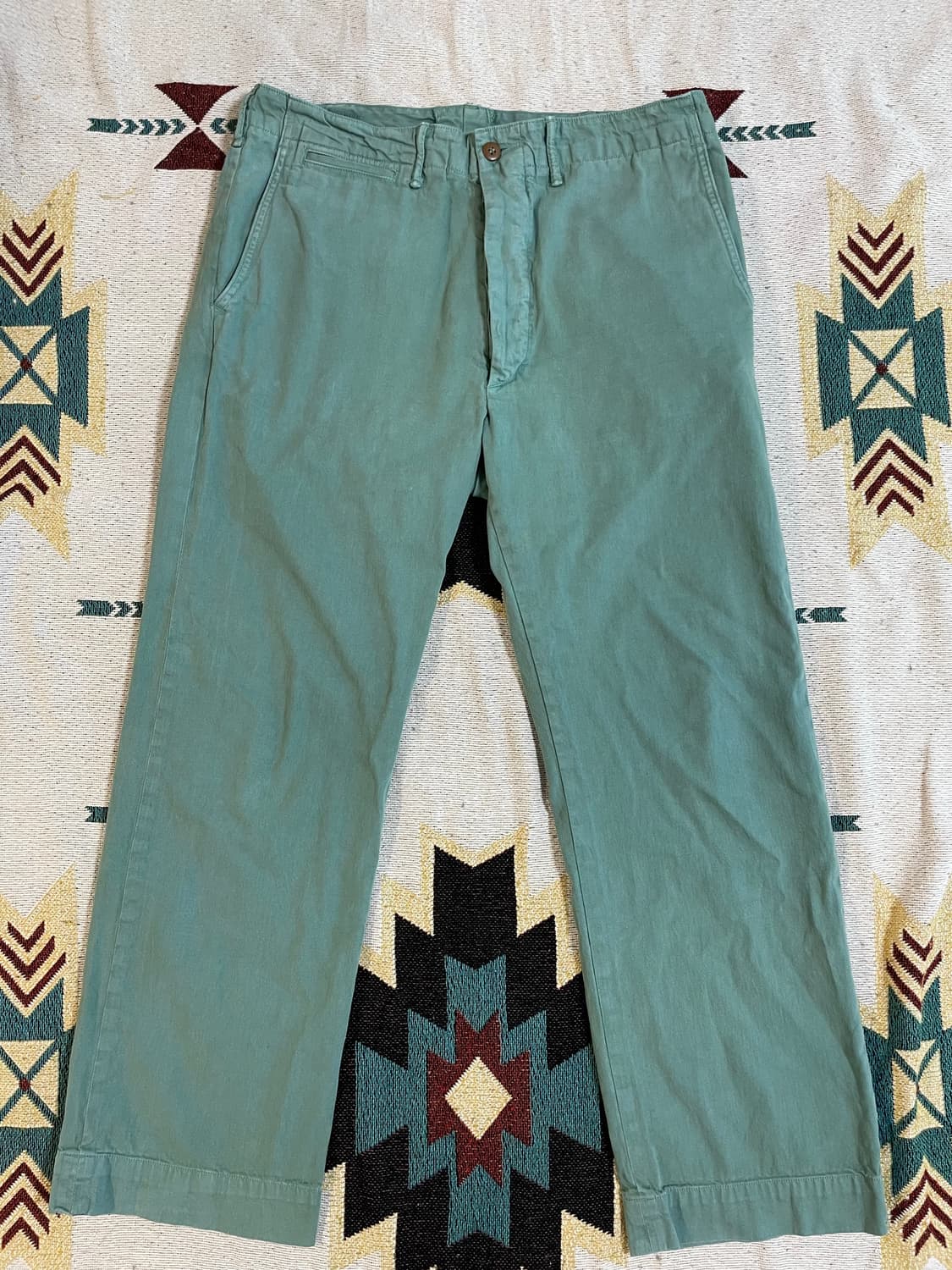 RRL 필드치노(GAS STATION GREEN) 33x32 상품이미지1