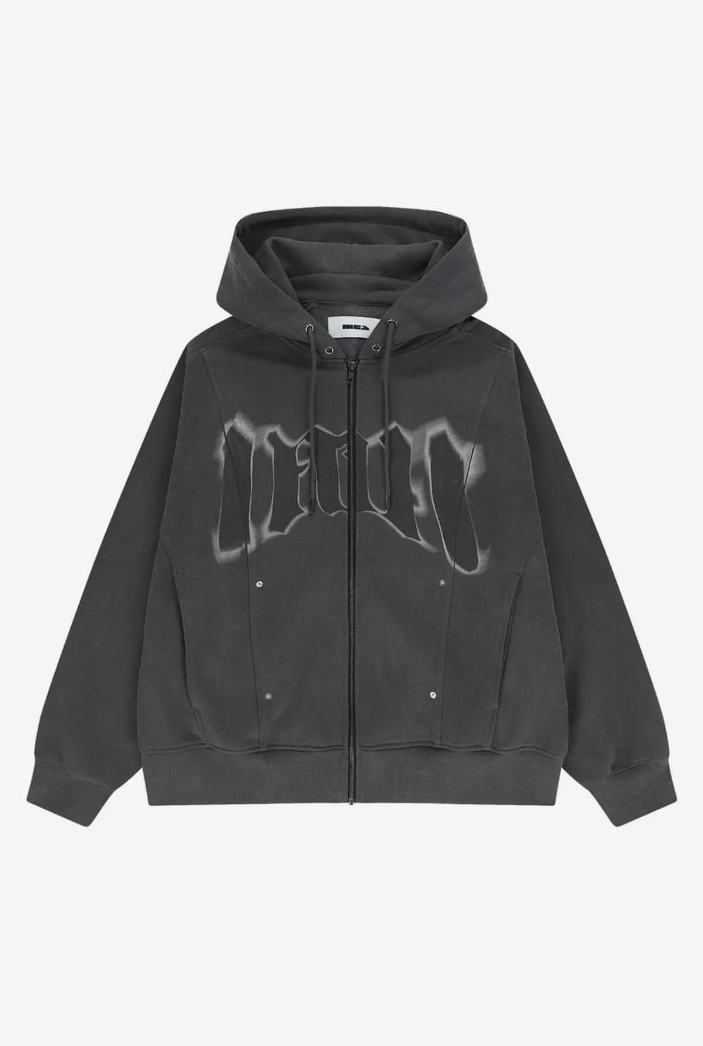 메아 MEA 그래픽 후드집업 다크 그레이 3 상품이미지3