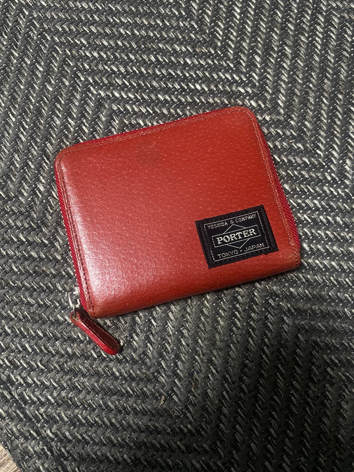 포터 지갑 레드 일본 한정판 상품이미지1