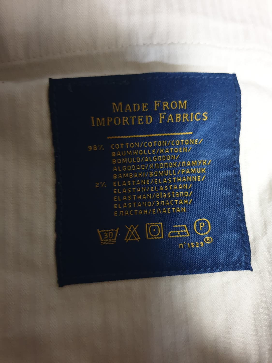 폴로랄프로렌 스트레치 슬림핏 클래식 치노팬츠 아이보리 (40/32) 상품이미지5