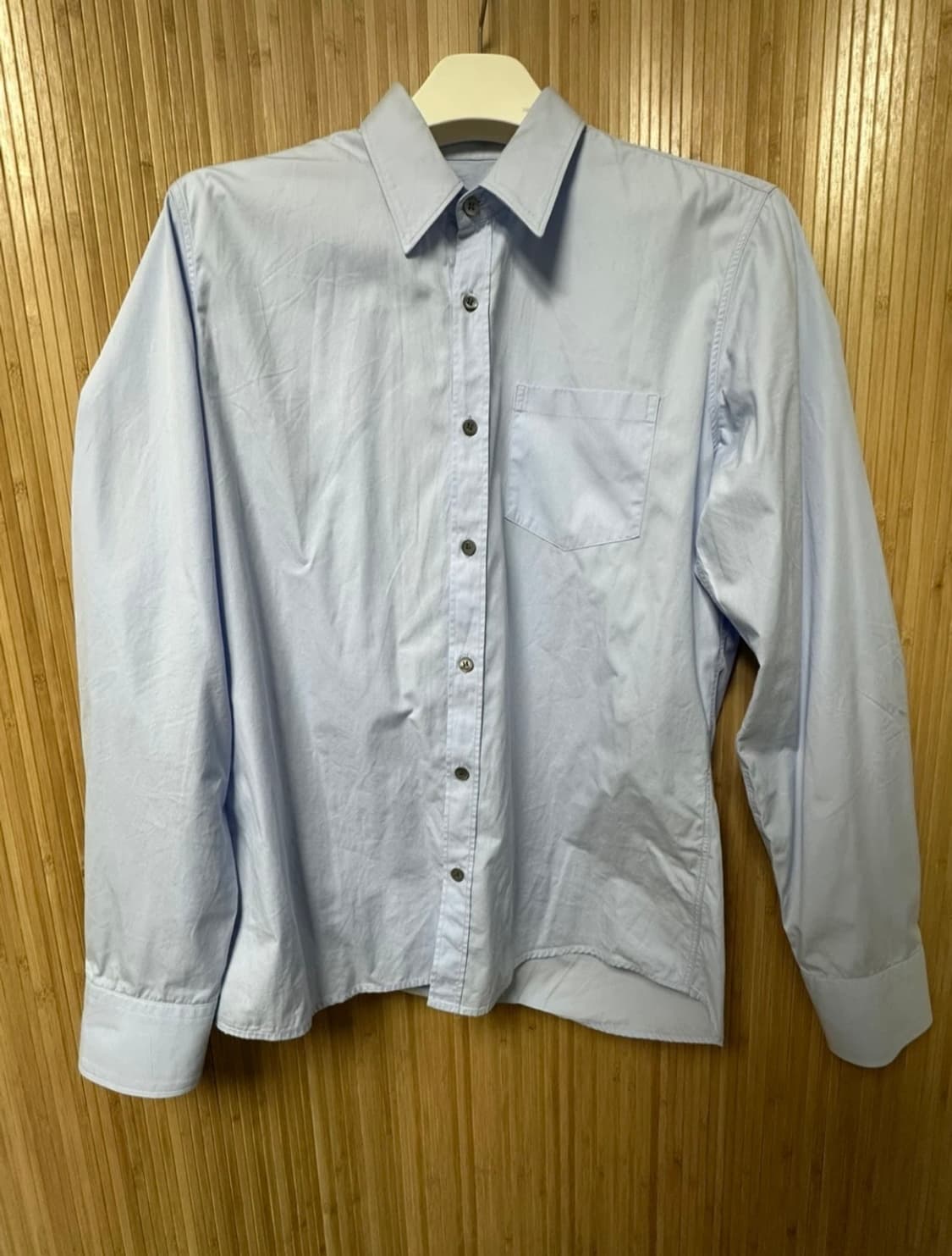 (50) Dries Van Noten sky blue shirts 상품이미지1