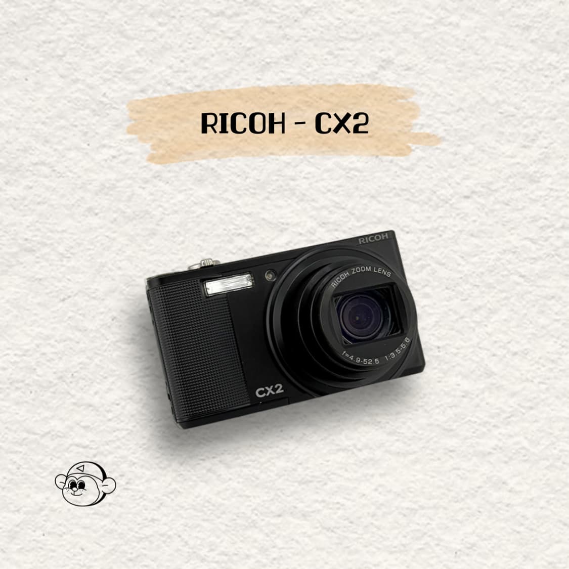 [💖리코 감성] 리코 RICOH CX2 레트로 디지털 카메라 상품이미지1
