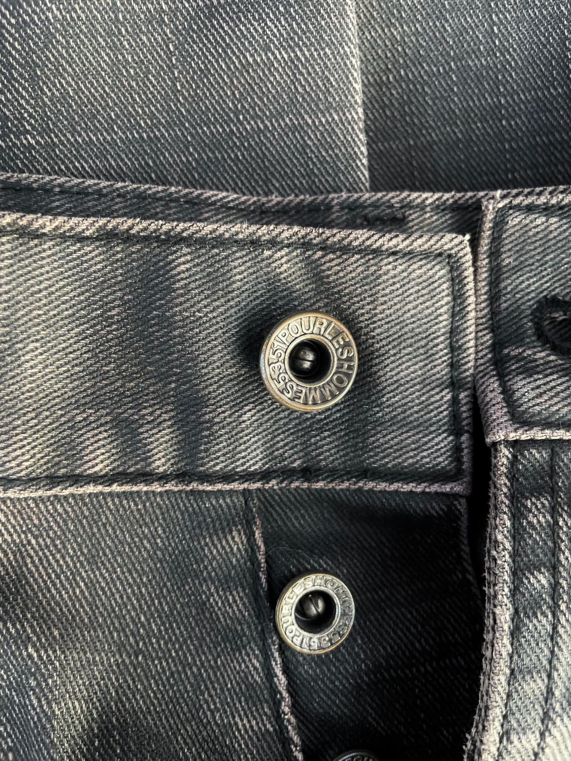 5351 pour les hommes 부츠컷 그레이 코팅진 상품이미지6