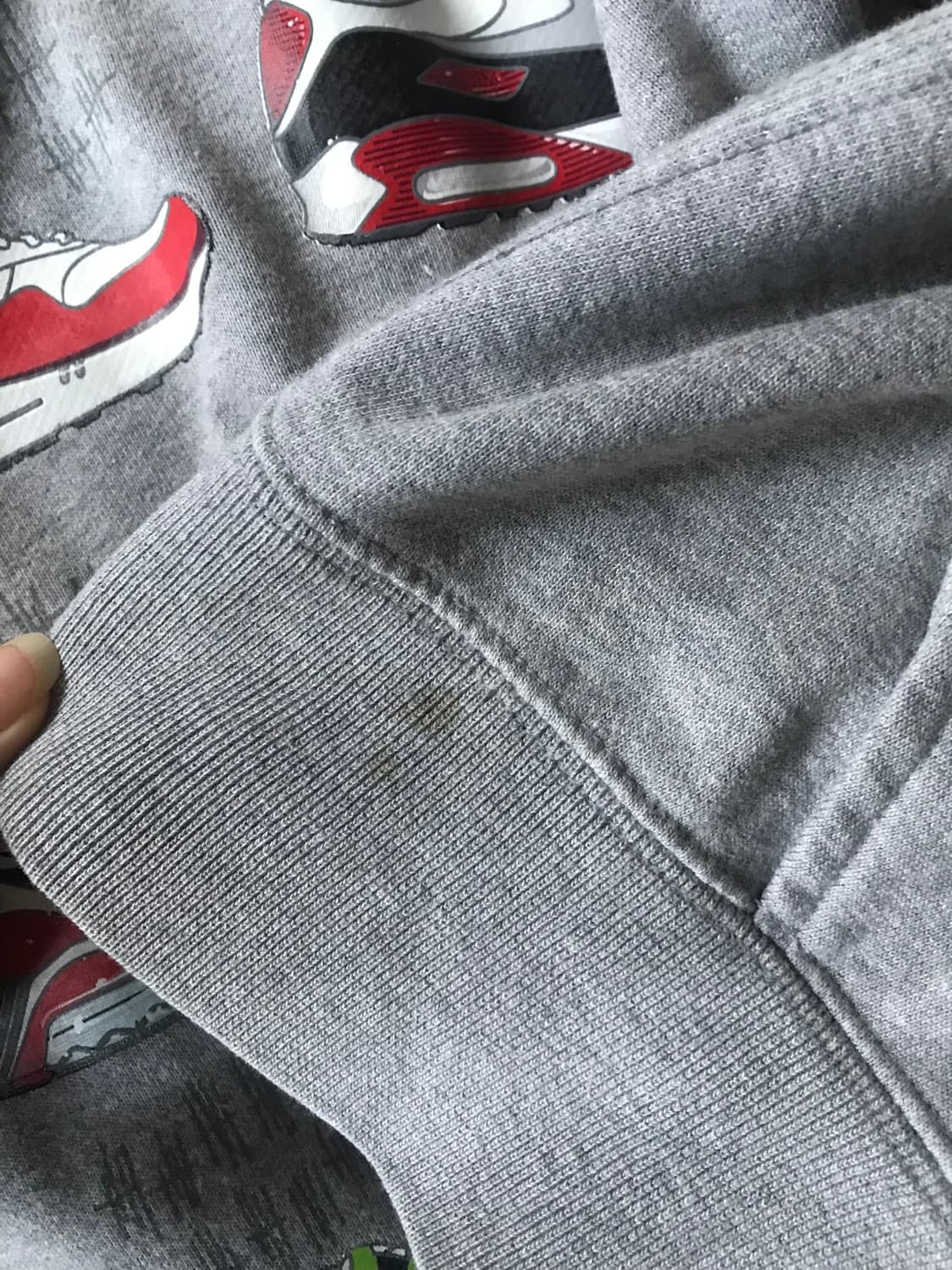 나이키 그레이 슈즈 후드집업 상품이미지8