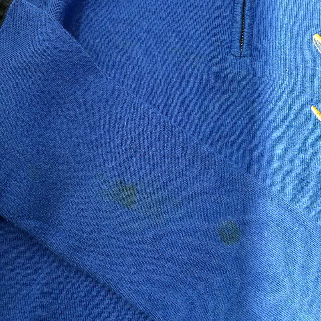 폴로 랄프로렌 블루 럭비 하프집업 니트 상품이미지6