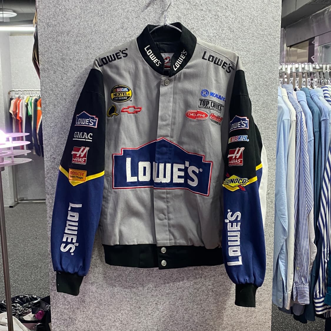 로우스 스폰서 멀티패치 레이싱자켓 B3255 상품이미지2