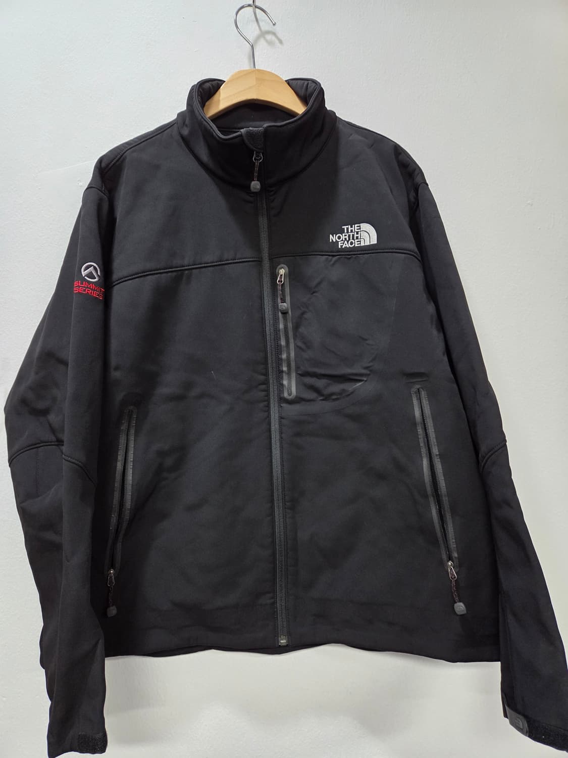노스페이스 1211-8 써밋 시리즈 블랙 기모 바람막이 자켓 105 상품이미지1