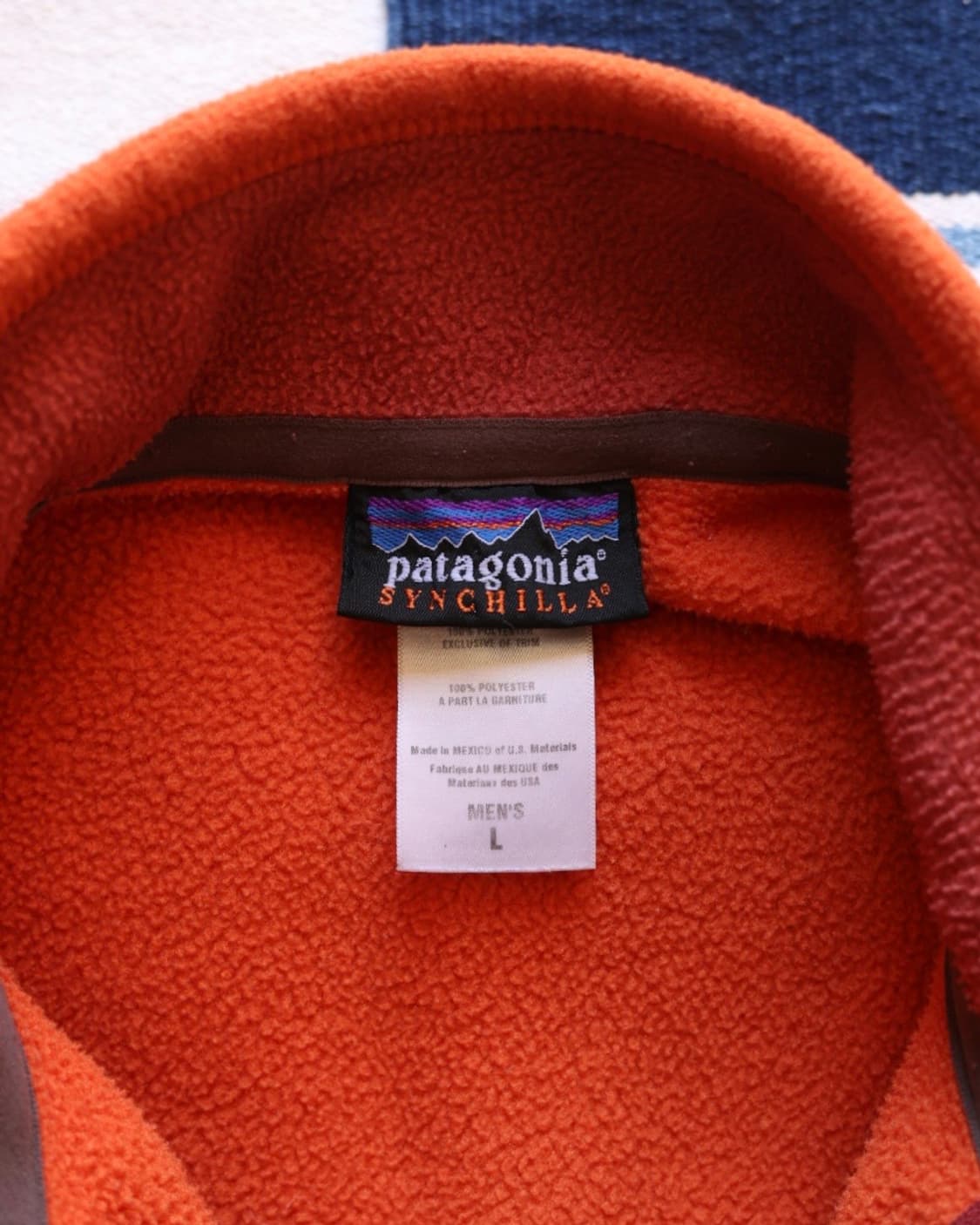 파타고니아 00s 마수피얼 신칠라 플리스(Burnt Orange) 상품이미지4