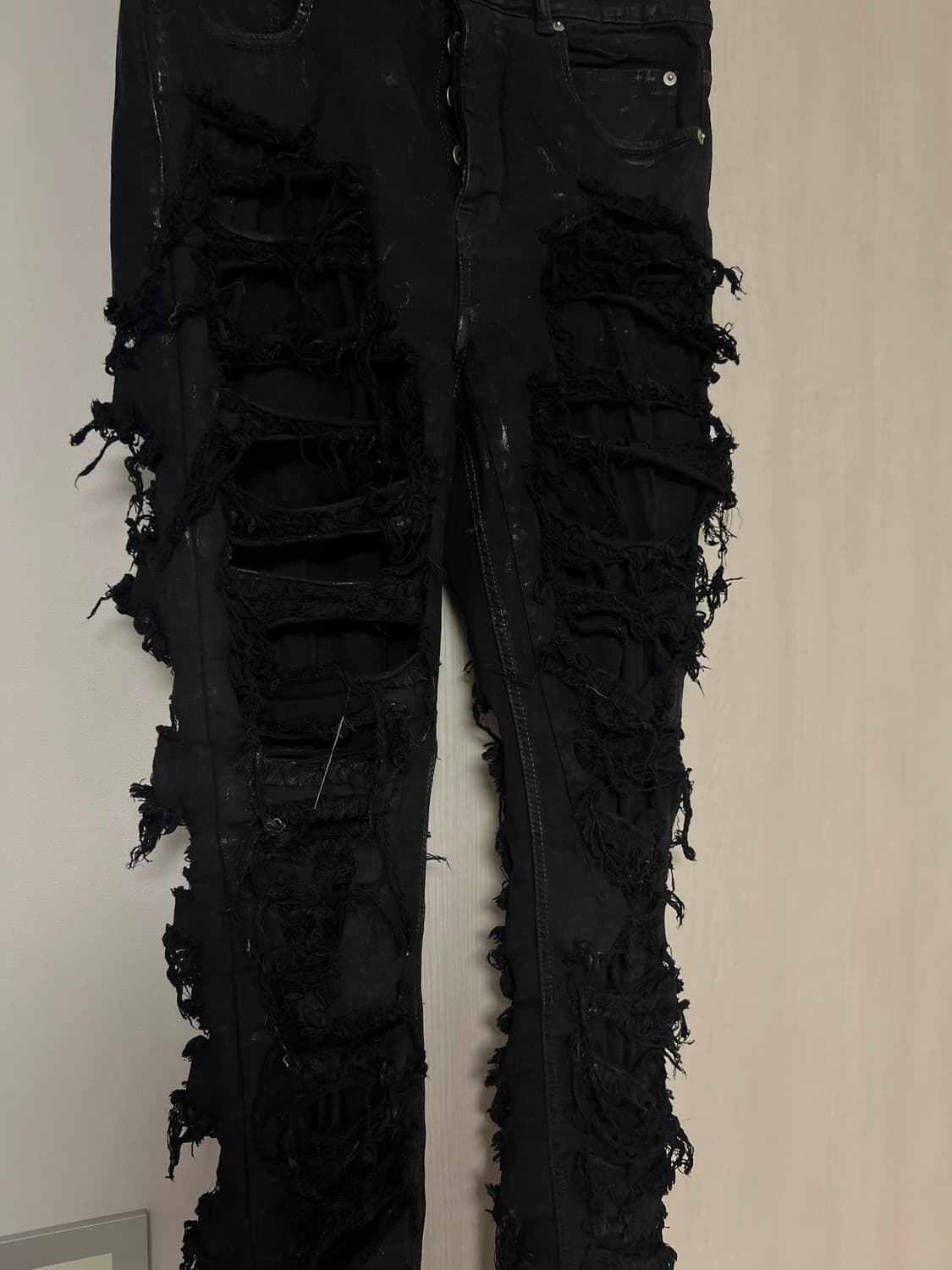 [30] 릭오웬스 디트로이트컷 디스트로이드 데님 진 상품이미지2