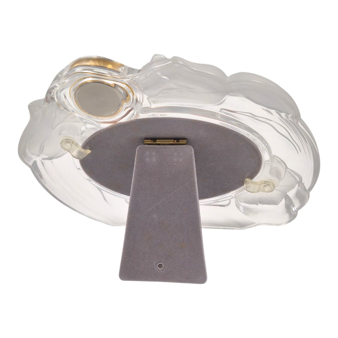 90s 호야 크리스탈 불투명 꽃잎 액자&시계 상품이미지5