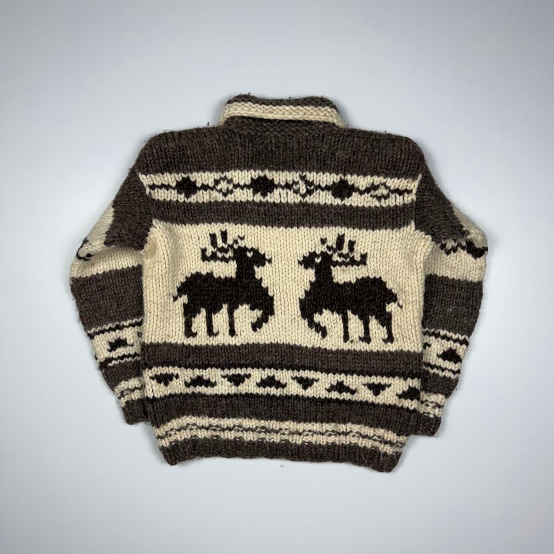 (105) 빈티지 캐나다 디어 헤비울 코위찬 가디건 상품이미지2