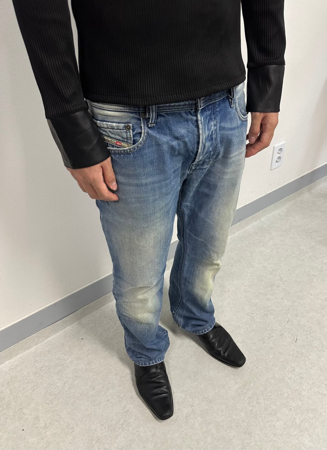 디젤 ZATINY 워싱 부츠컷 상품이미지3