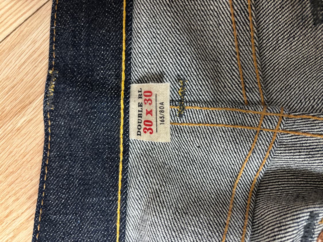 [30/30] RRL 슬림핏 셀비지 진 Rigid 상품이미지8