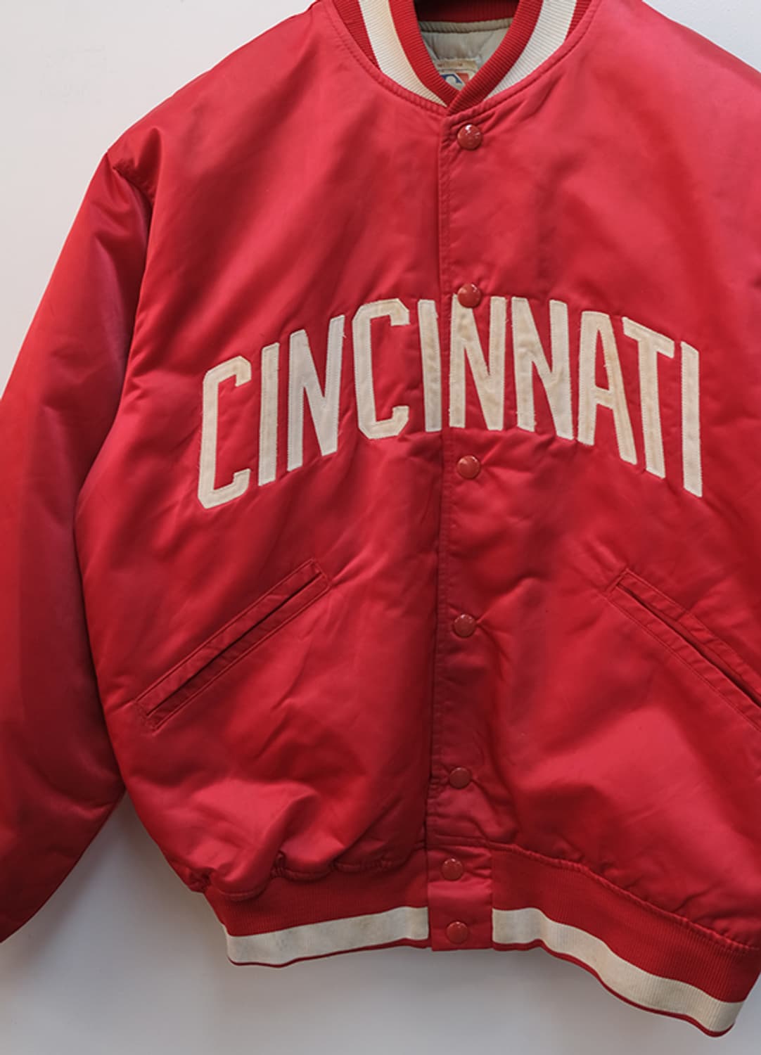 80s 아메리칸 빈티지 felco 신시내티 스타디움 점퍼 상품이미지4