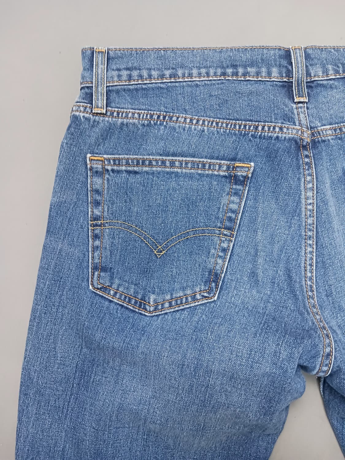 [33] 리바이스 511 중청 빈티지 워싱 슬림진 청바지 상품이미지8
