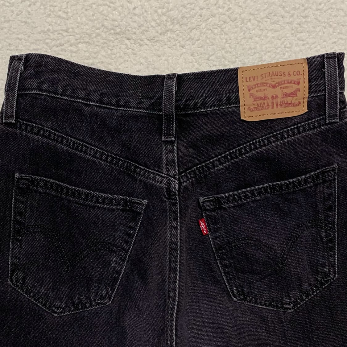 [표기 27, 실측 28] 리바이스 하이웨스트 와이드 스트레이트 데님팬츠 상품이미지2