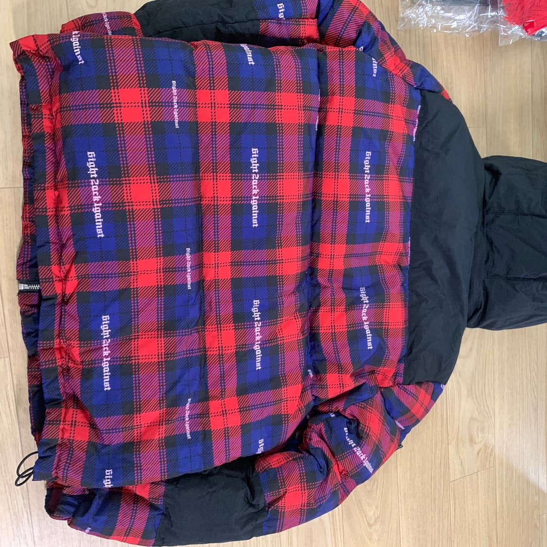 L)Leflah 레플러 체크 다운 패딩 상품이미지2