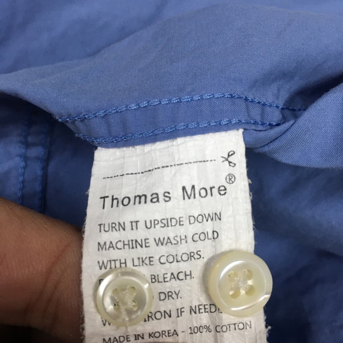 토마스모어 솔리드셔츠 DD26 상품이미지3