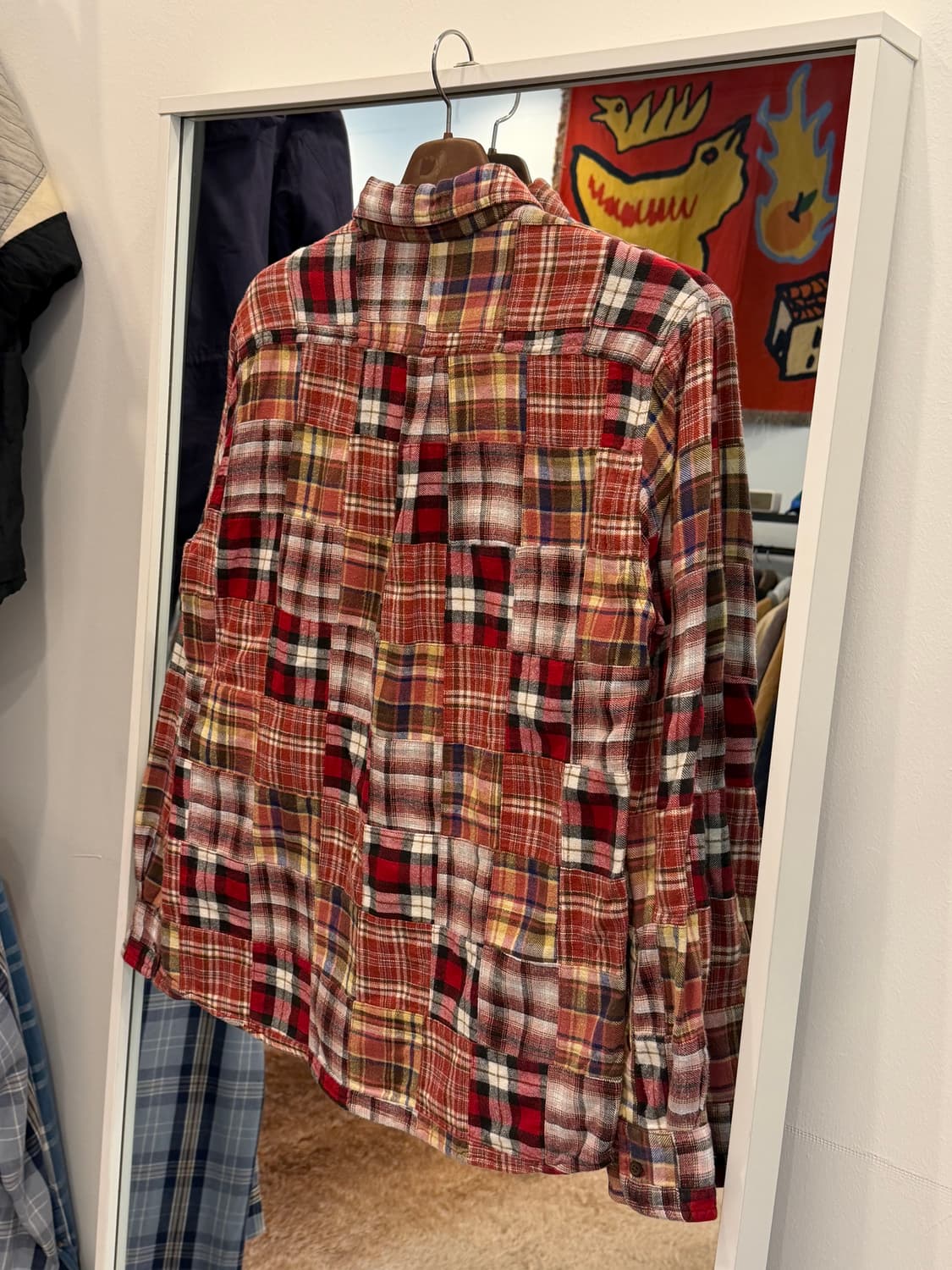 Eddie Bauer 에디바우어 플란넬 패치워크 셔츠 상품이미지4