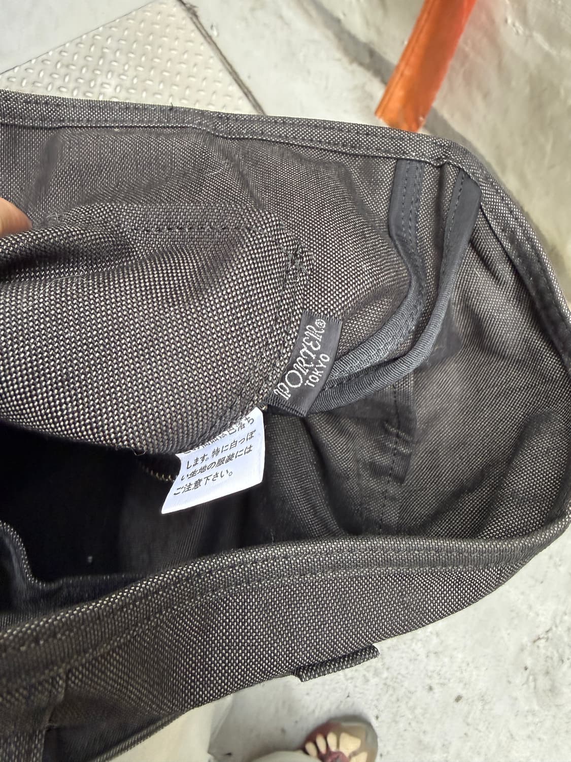 포터 데님 럭색 2way 상품이미지7