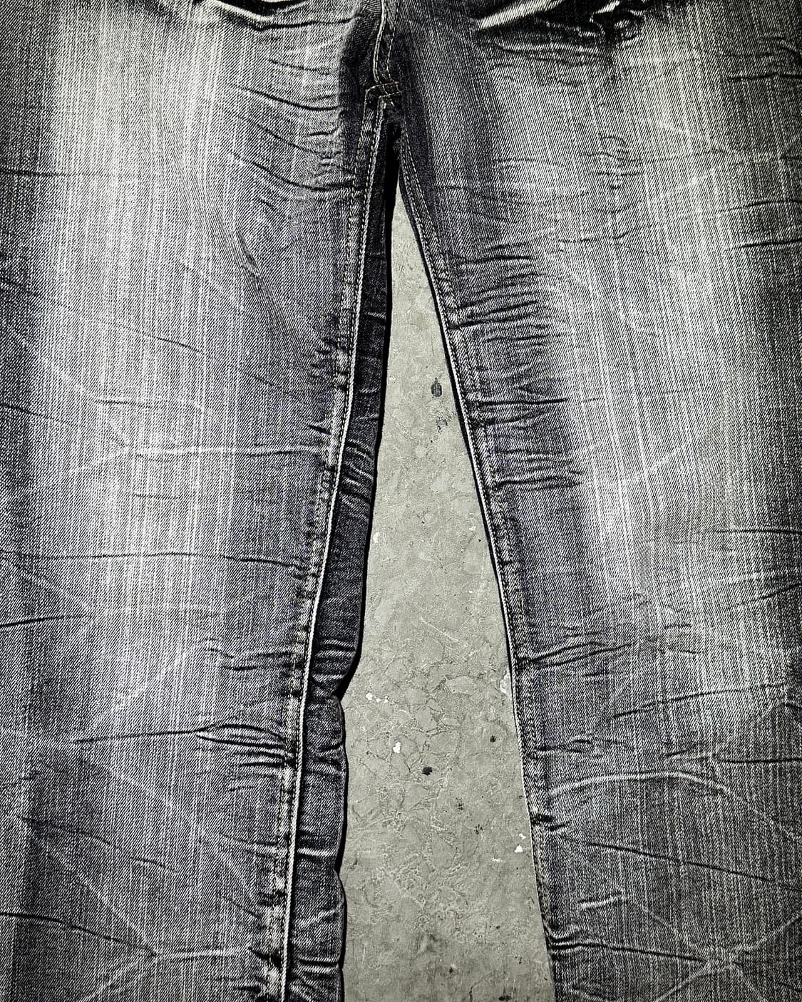 Grey Wash Denim Pants 상품이미지4