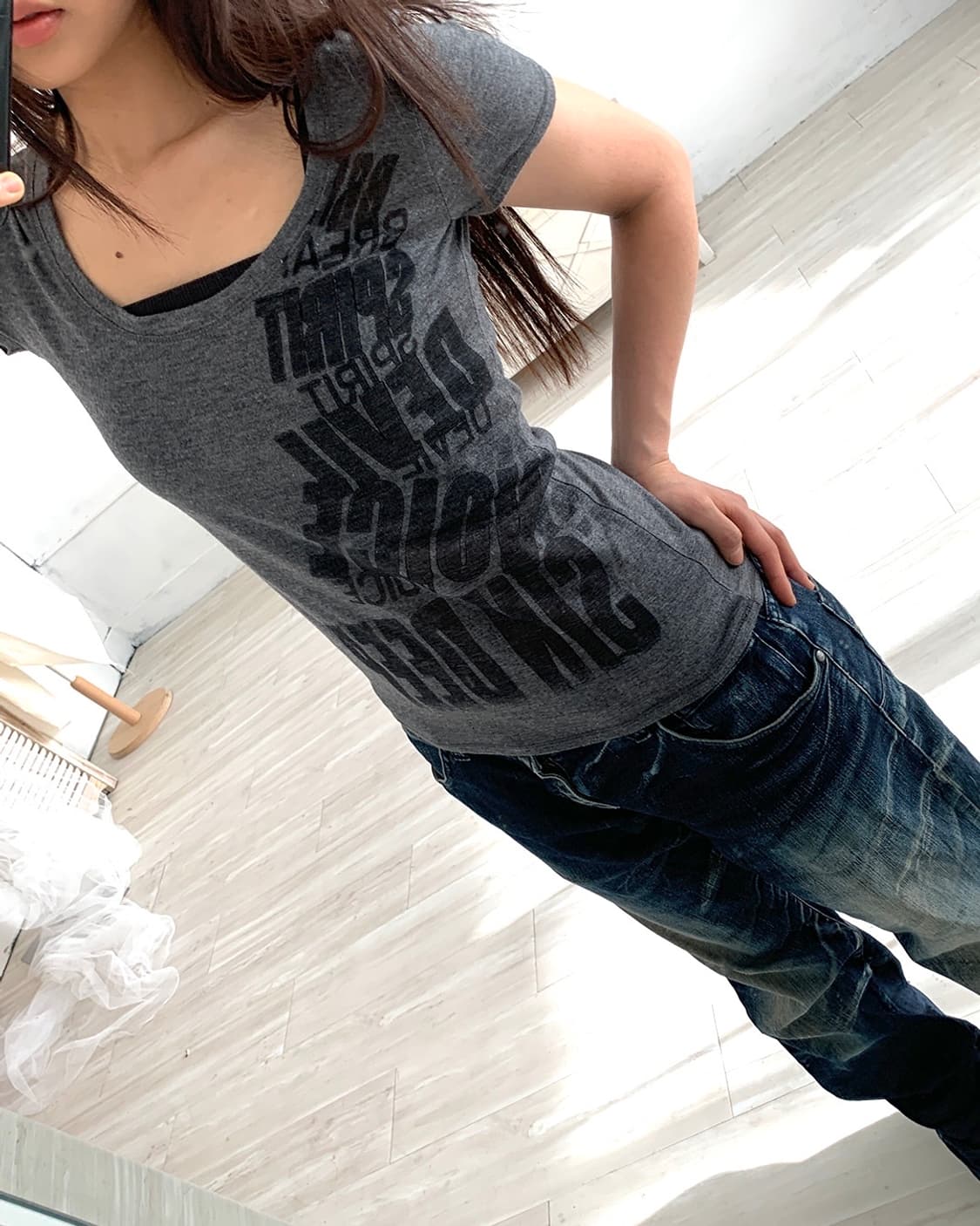 Ghost of Harlem skull top 상품이미지5