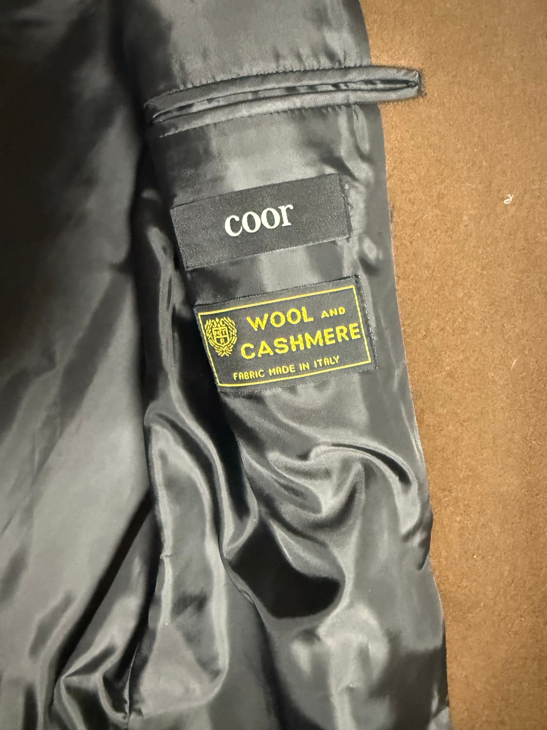 쿠어 싱글코트 다크브라운(S) 상품이미지5