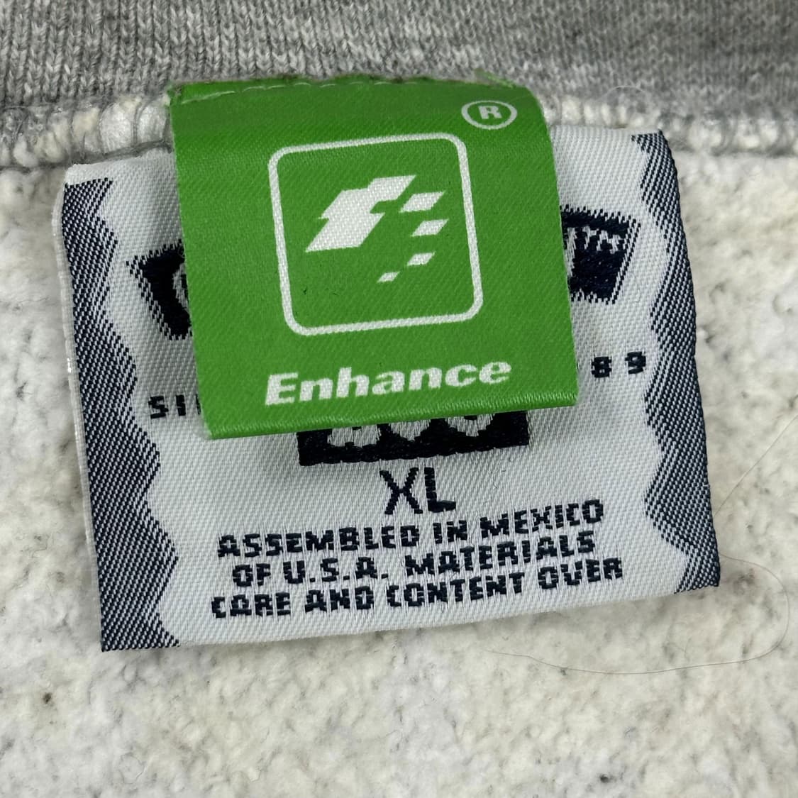 90s LEE 리 올드 아카이브 오버핏 맨투맨 그레이 XL 상품이미지5