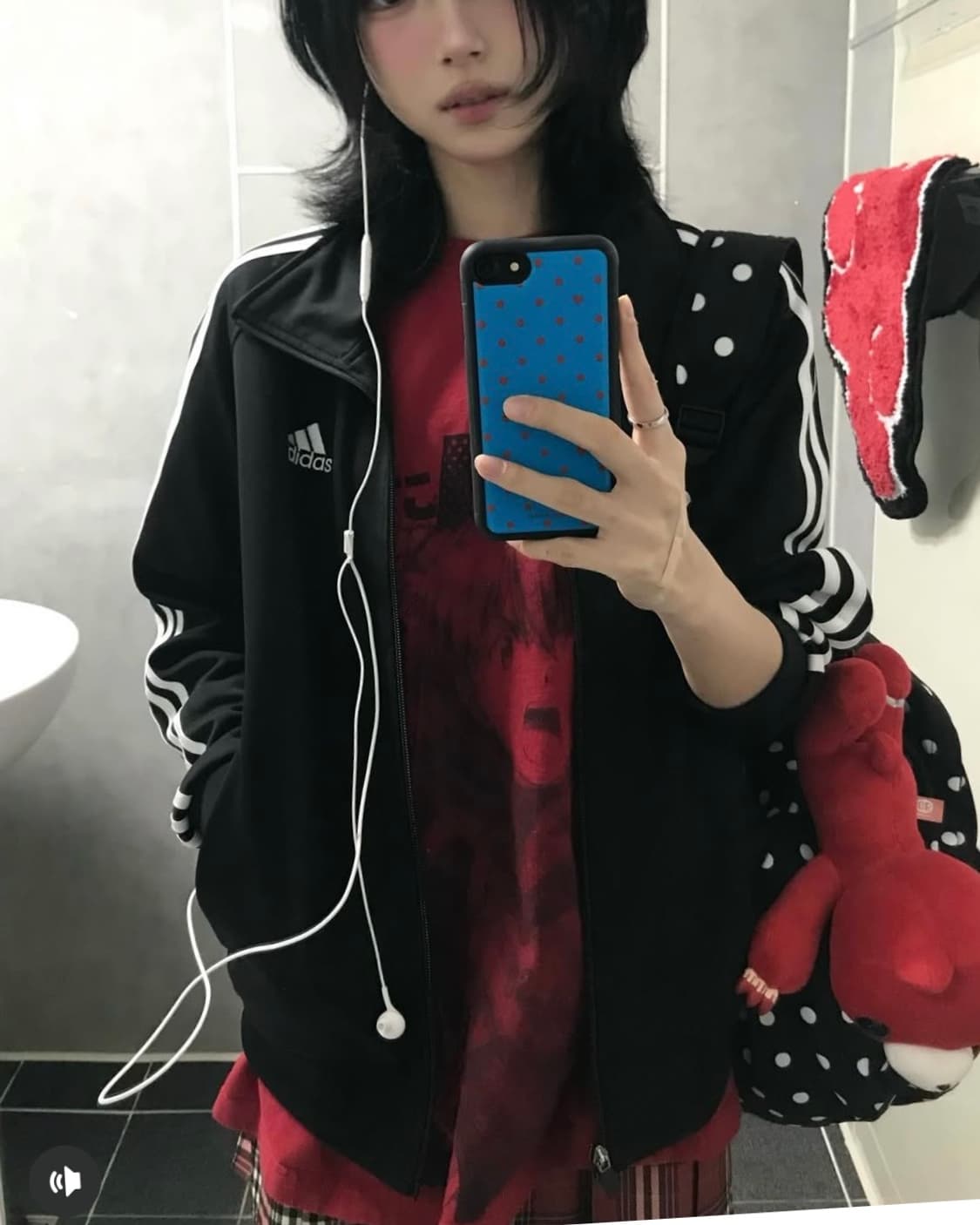 아디다스 져지 저지 트랙탑 집업 검흰 블랙 XL 105 GN0749 정품 상품이미지2