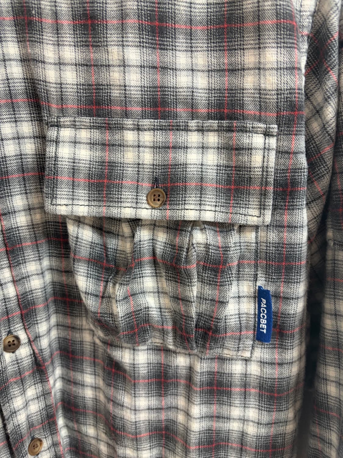 라스벳 체크 셔츠 상품이미지3