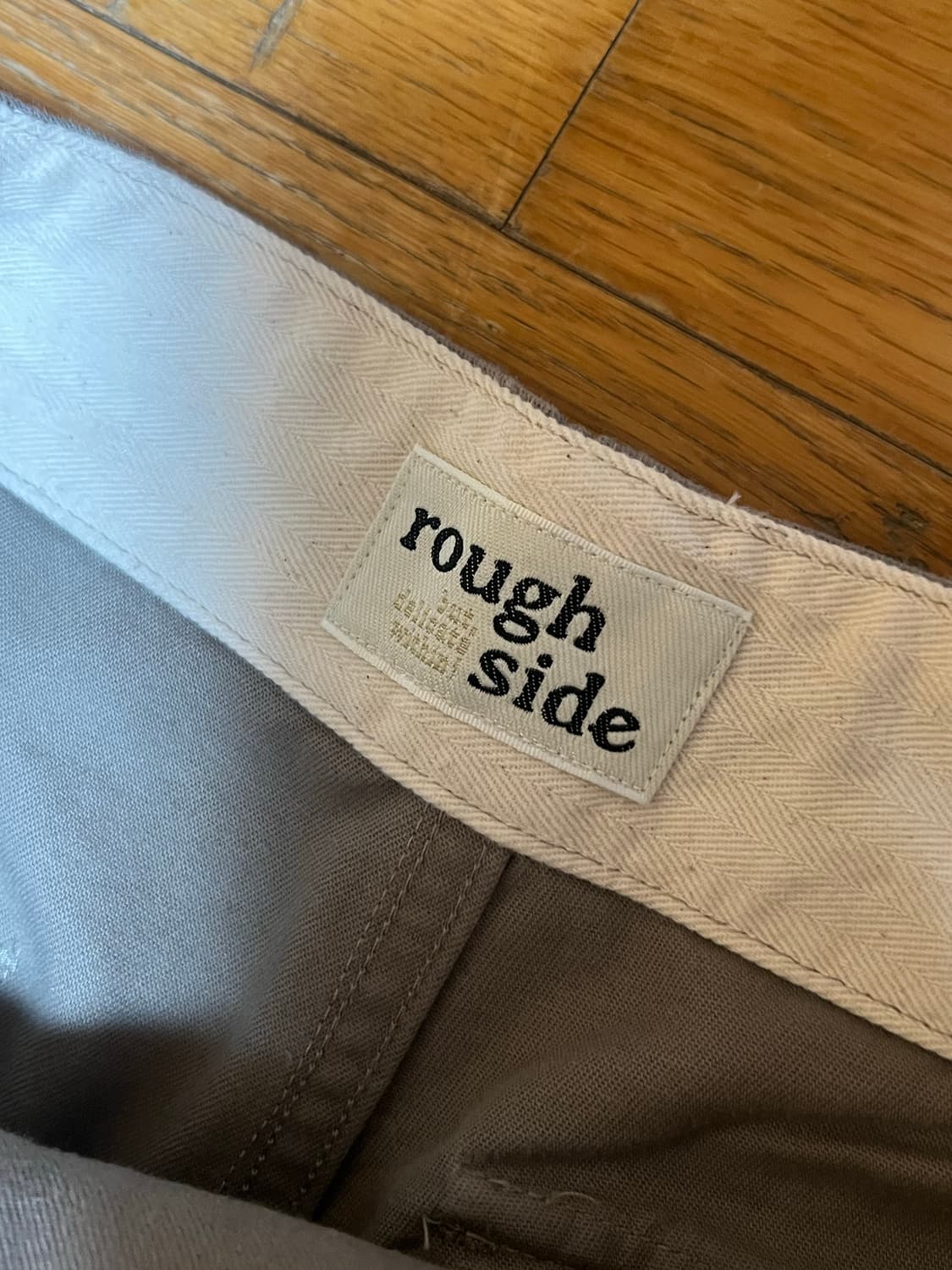 [1 size] 러프사이드 엘라스틱 퍼티그 팬츠 라이트 올리브 상품이미지3