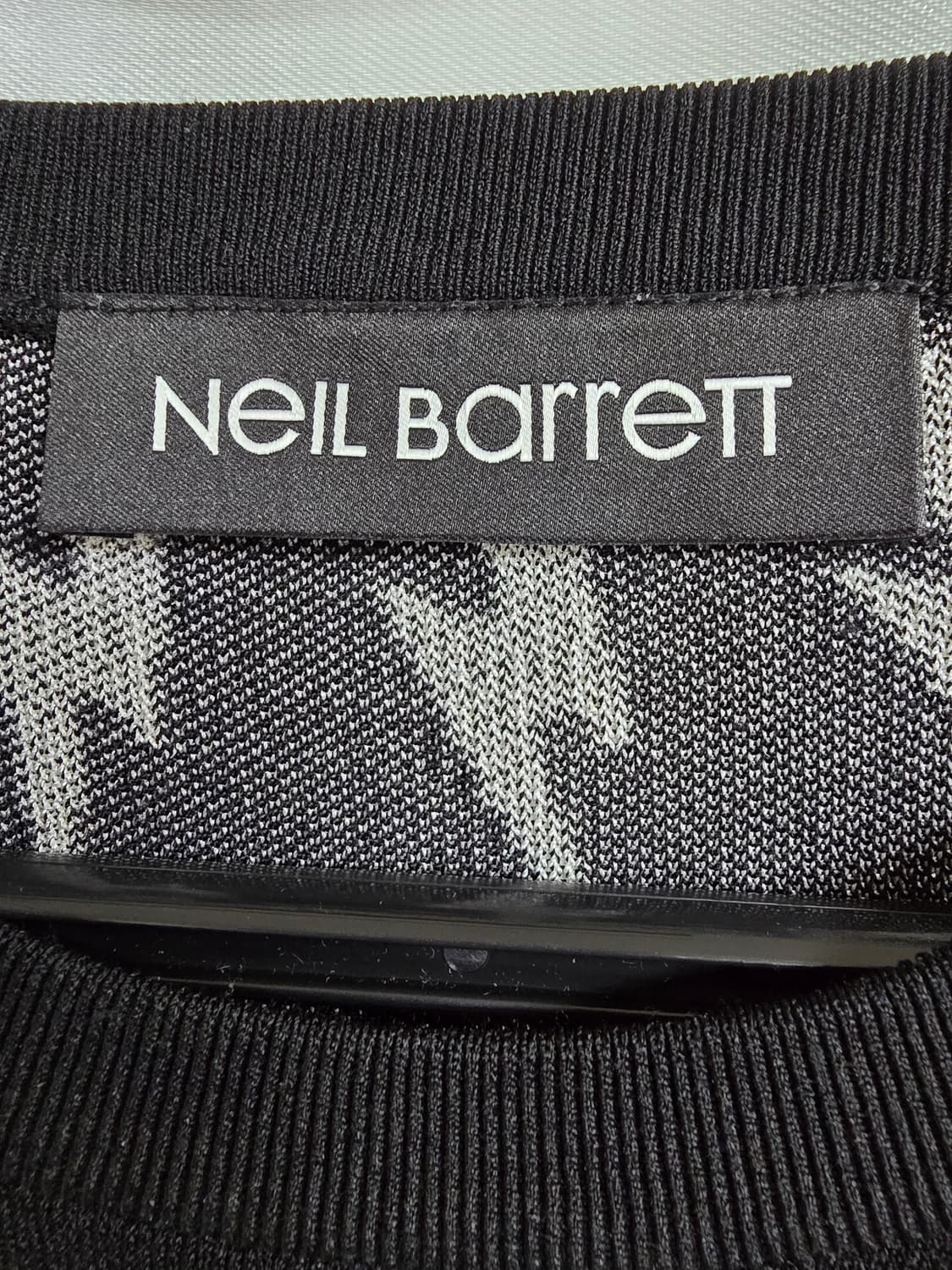 닐바렛 블랙 번개 니트 (1682) 상품이미지3