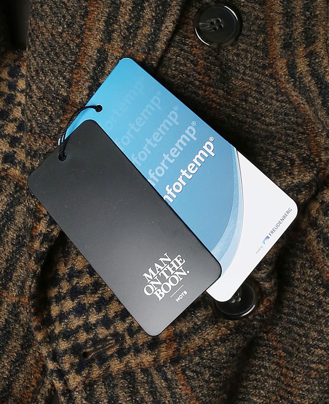 맨온더분 [Man On The Boon] 라니피시오 로마 더블 코트 상품이미지5