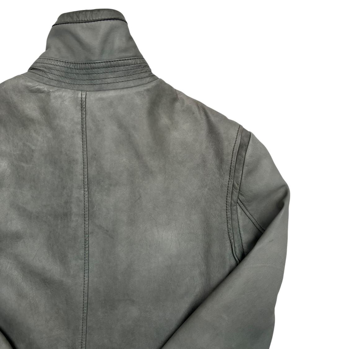 솔리드옴므 투웨이 램스킨 레더 자켓 M 상품이미지5