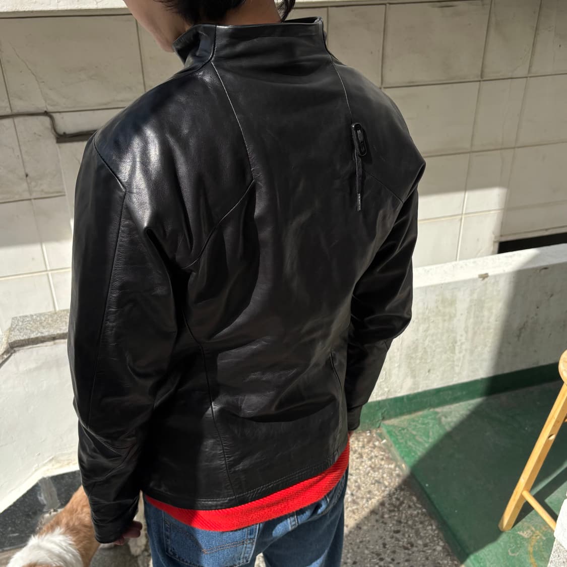 boris bidjan saberi calf skin lap jacket 상품이미지7