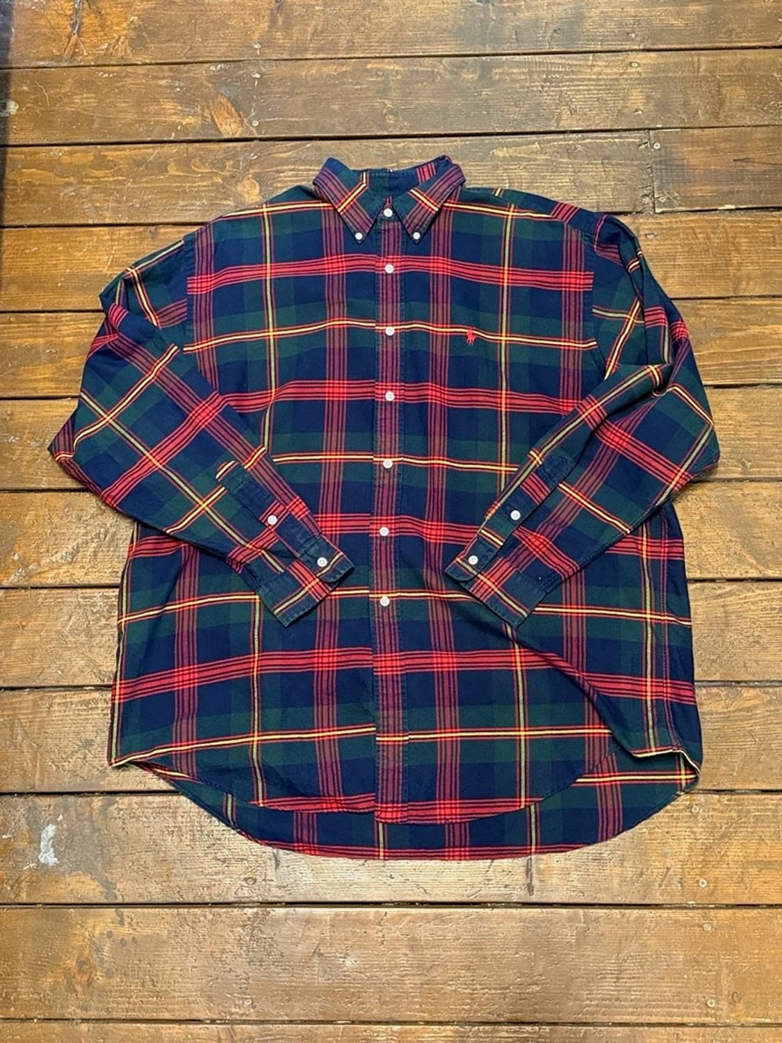 폴로랄프로렌 Polo Ralph Lauren 타탄체크 버튼다운 셔츠 상품이미지1