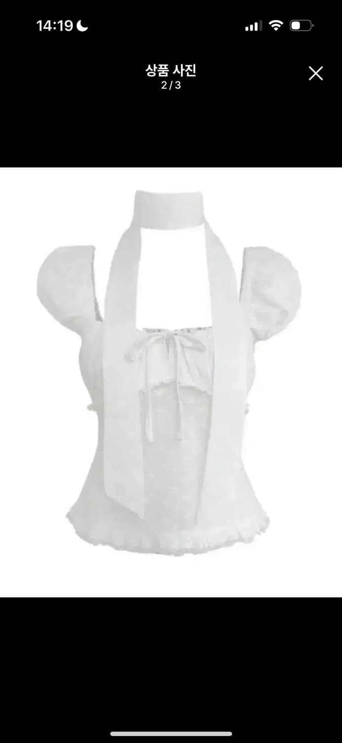 루루서울 럭키걸신드롬 블라우스 탑 상품이미지2