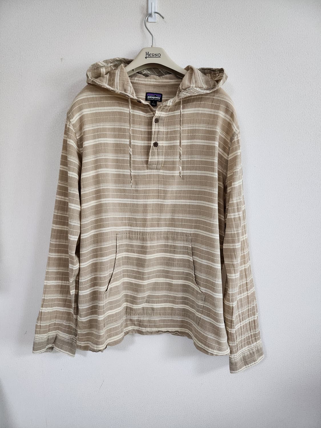파타고니아 스트라이프후드셔츠(L  상품이미지1