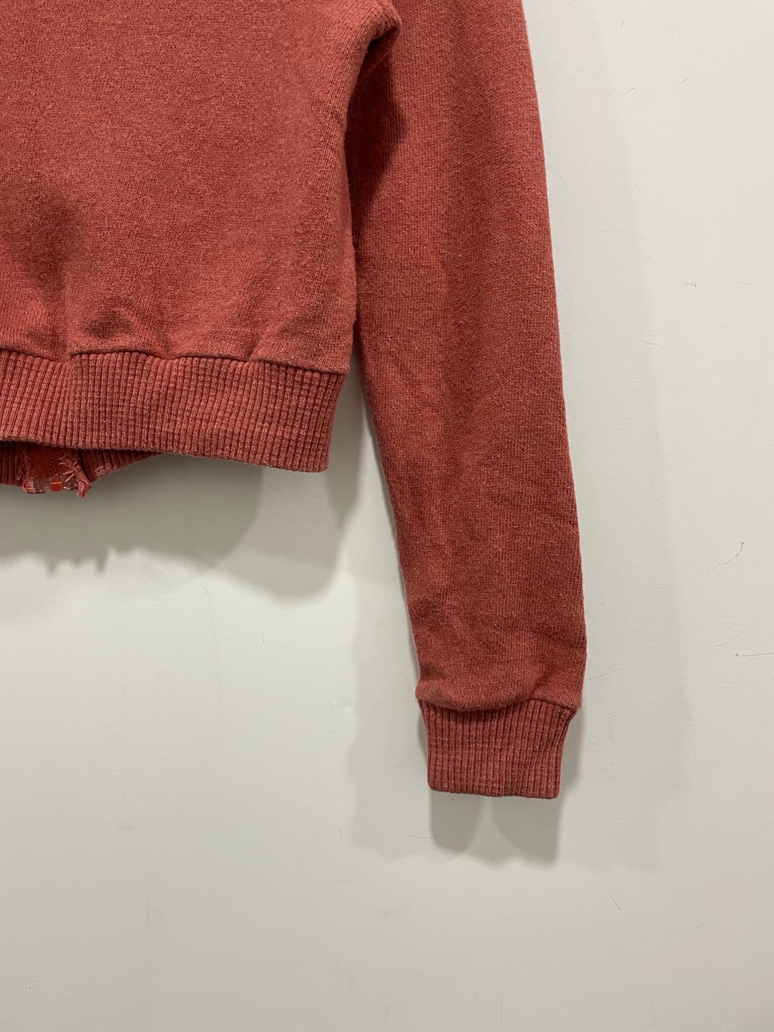 Vtg Y2K 투 포켓 슬림핏 크롭 후드집업 상품이미지8