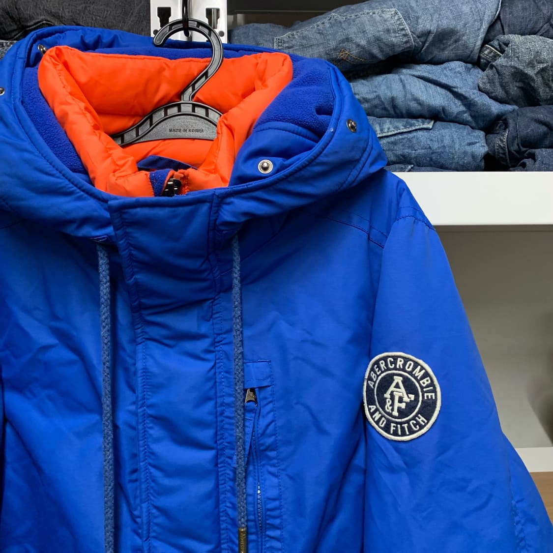 [XL] 아베크롬비 논퀼팅 패딩 상품이미지1