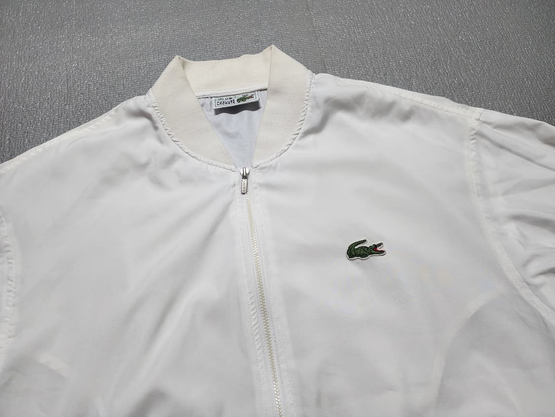 빈티지 서광 라코스테 화이트 올드스쿨 바람막이 자켓 공용 상품이미지2